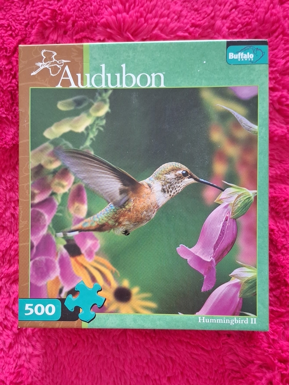 Hummingbird II 500-Piece Puzzle-Audubon